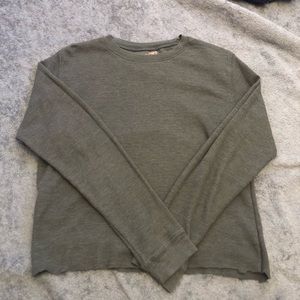 🌺 Mens Long Sleeve Cropped Thermal